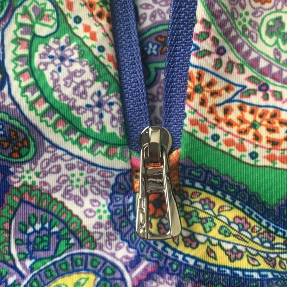 RLX Polo Ralph Lauren Paisley Golf Pullover - Picture 6 of 9